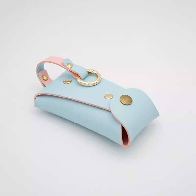 钥匙套头简约钥匙包钥匙多功能网红小巧家锁匙钥匙包男女潮款小清