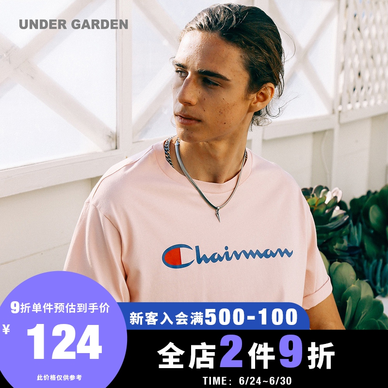 UNDER GARDEN男装短袖T恤春季个性恶搞印花1156XAC