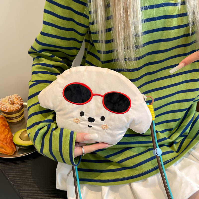 可爱卡通少女包包韩系小众设计夏季斜挎包多巴胺轻便单肩手机小包