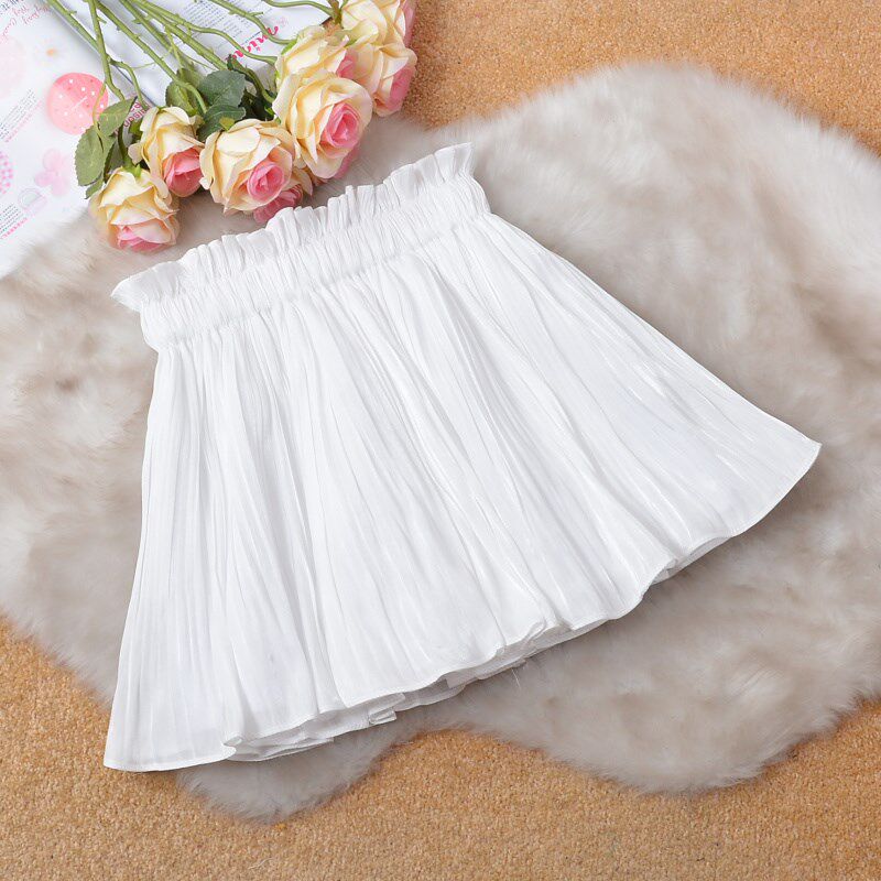 春夏季半身裙女2019新款韩版松紧高腰亮丝短裙蓬蓬伞裙百褶裙学生|ruв категории Женская одежда, юбка - от Buy2taobao.com для оказания профессиональной услуги покупки агента Taobao