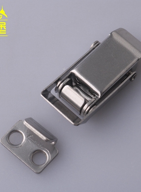 DK621-1不锈钢箱包扣 铁皮箱工业设备柜门搭扣 开关柜门弹簧锁扣
