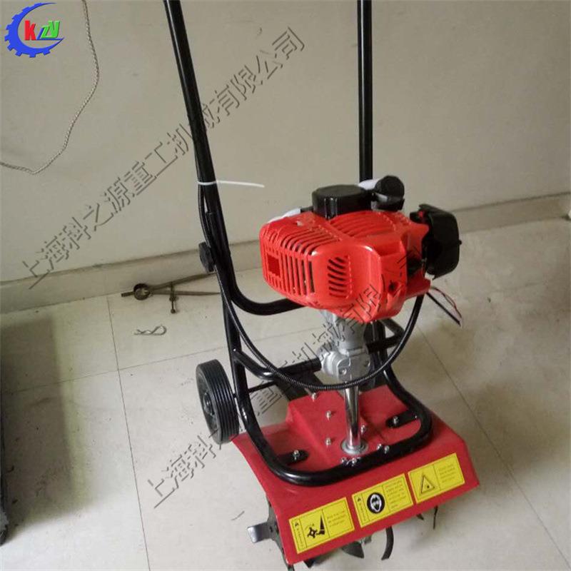 二冲程便携式汽油微耕机翻土犁地旋耕机田园管理农用松土翻土机