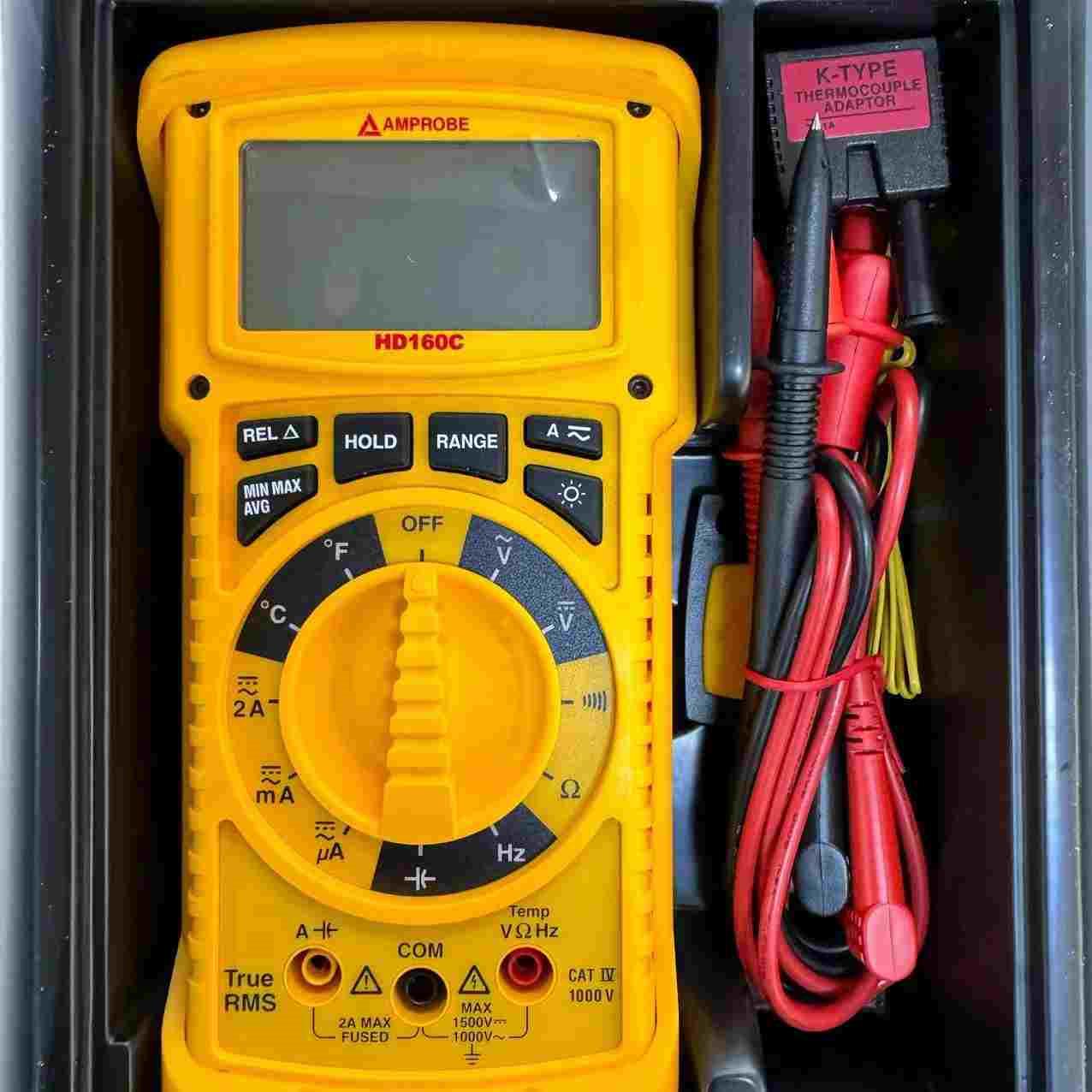 安博Amprobe加固万用表HD110C/HD160C福禄克光伏高压万用表1500V