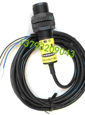 BANNER 砂光机光电开关 S18-2VNLP-2M砂带纠偏红外线摆动纠偏直流