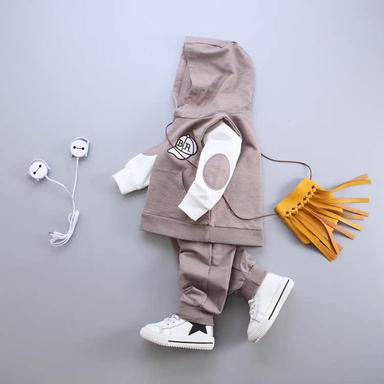 2020春款童装中性款宝宝装连帽衫棒球服潮装新款儿童服装新款|ruв категории спортивный костюм/досуг одежды, движение мяч одежду, Другие мяч одежду - от Buy2taobao.com для оказания профессиональной услуги покупки агента Taobao