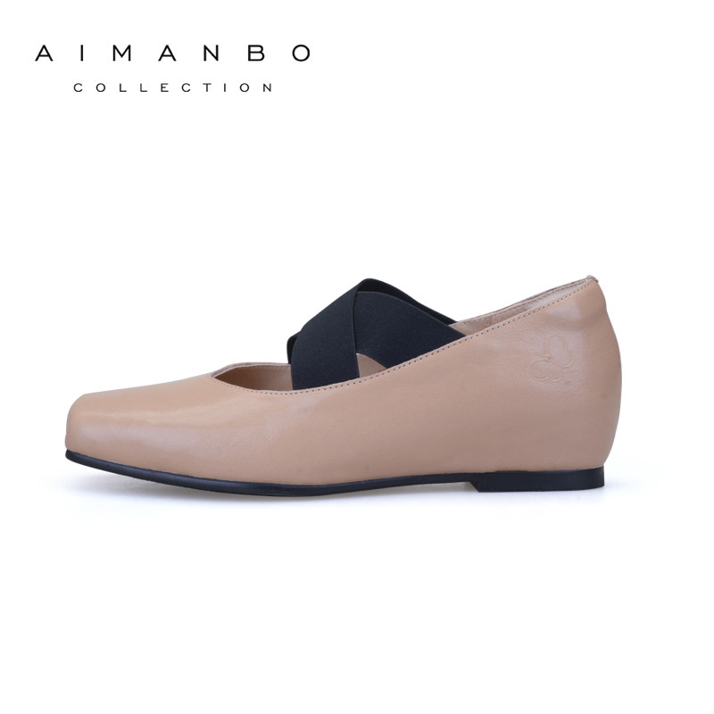 漫步佳人2026春季新品芭蕾舞单鞋女绑带猪鼻子低跟浅口鞋舒适女鞋,女鞋,时尚芭蕾鞋,淘宝优惠券,粉丝福利购,淘宝优惠卷