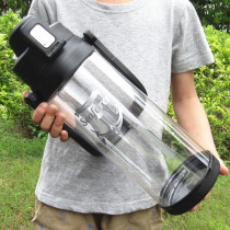 Super capacity water cup 3000ml space cup plastic large cup men's portable water bottle sports water bottle 2000ml