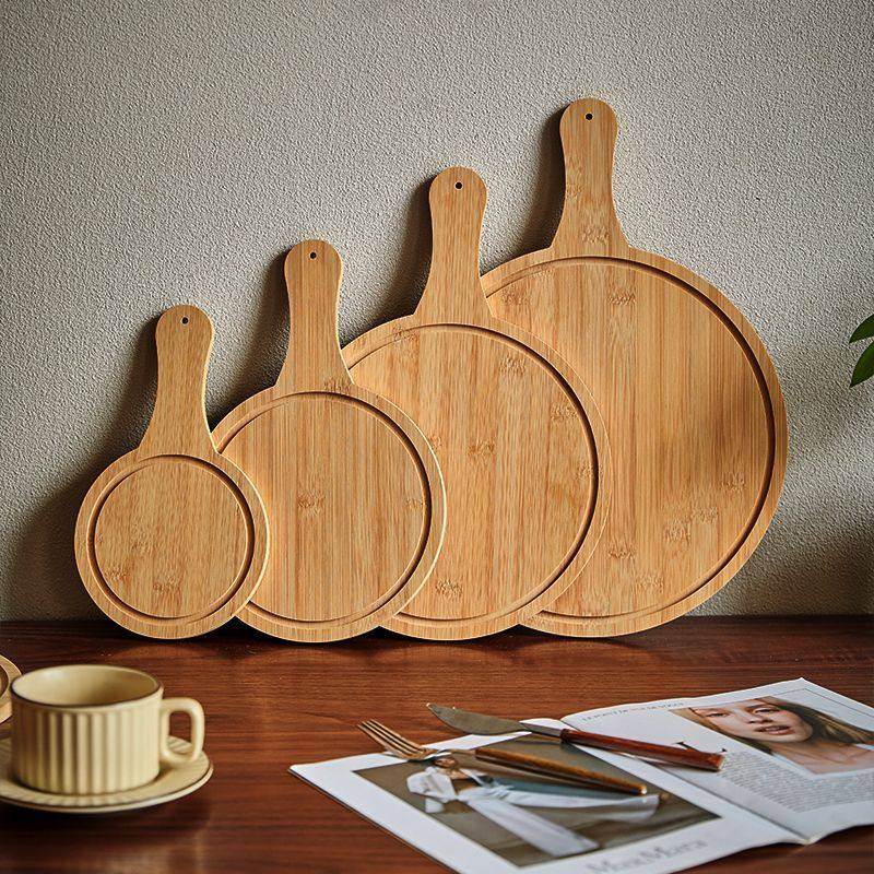 精致下午茶盘披萨盘木质托盘面包蛋糕实木餐盘西餐店牛排盘竹木盘,餐饮具,餐用托盘,淘宝优惠券,粉丝福利购,淘宝优惠卷