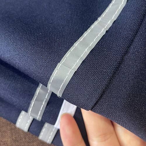 反光条衣服用高亮灰色反光条学生校服衣服箱包书包[缝纫型]荧光布