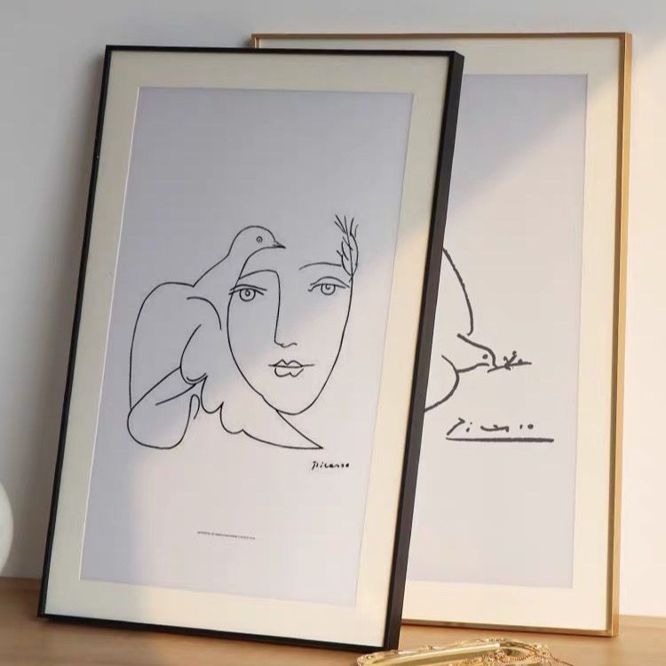 十字绣裱框边框自装铝合