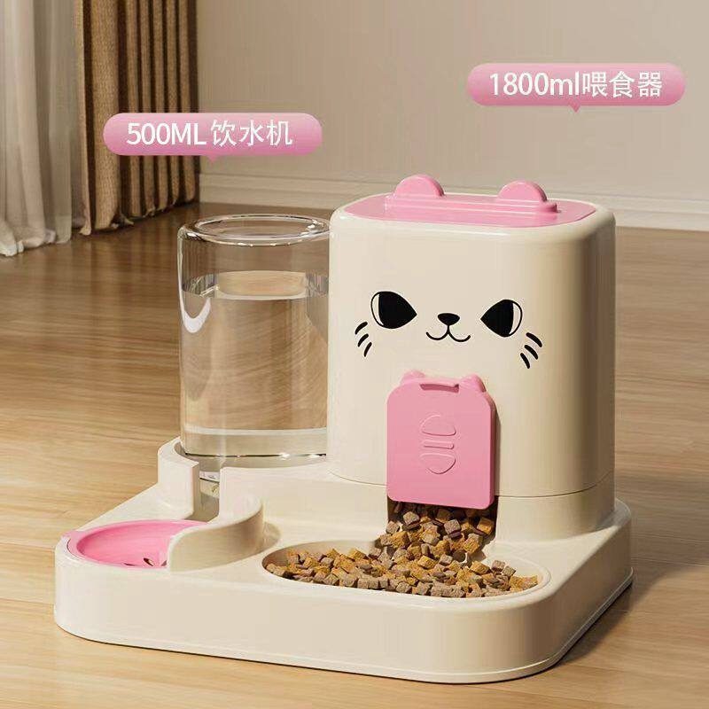 自动喂猫神器续水粮猫咪