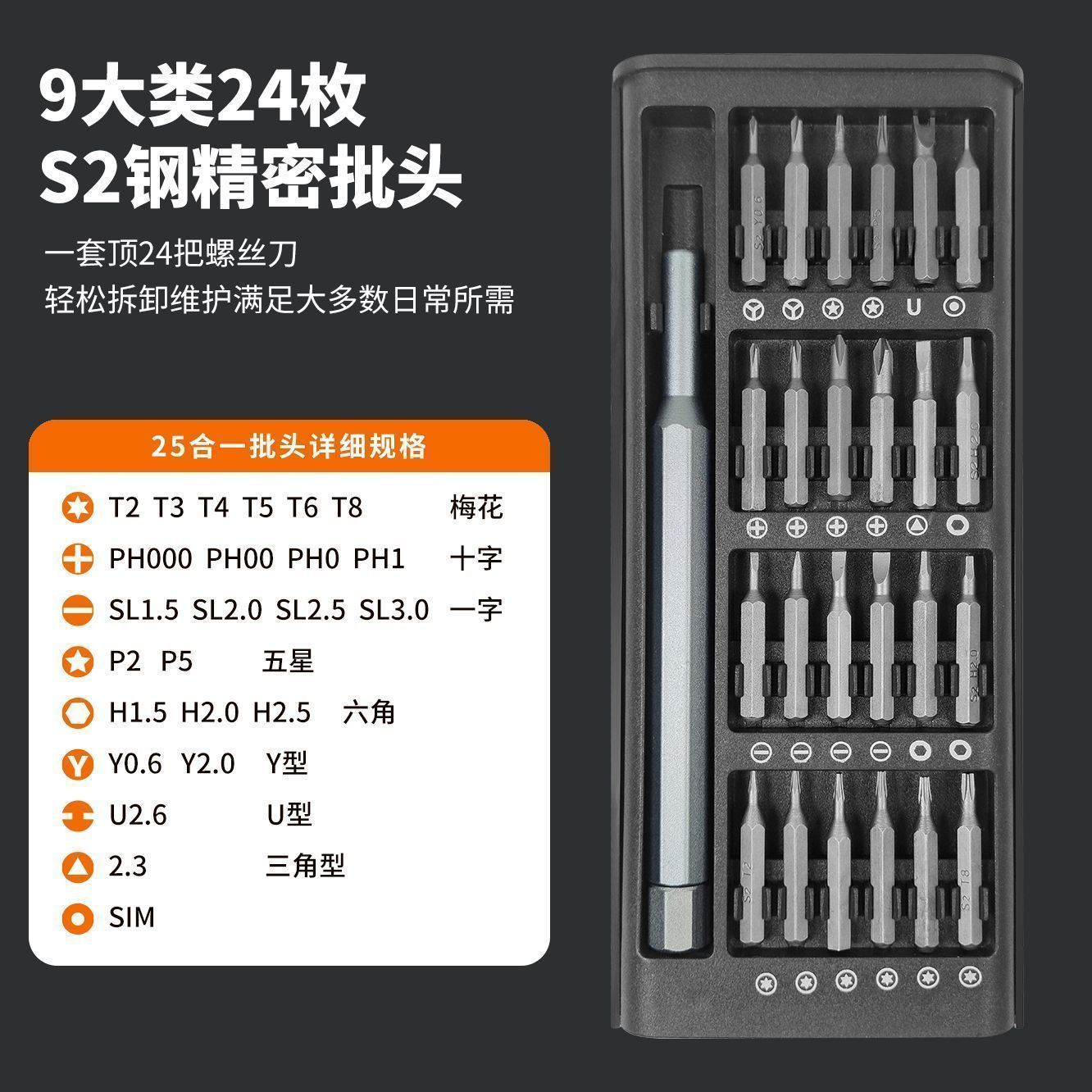修手机专用工具套装笔记