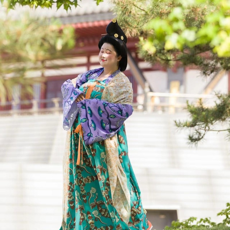 青泠谷原创汉服唐制复原