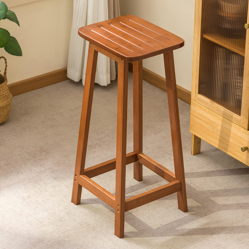 高脚凳吧台椅商用实木凳子工厂实木方凳胡桃木凳子结实耐用高凳子,住宅家具,家用高脚椅,淘宝优惠券,粉丝福利购,淘宝优惠卷