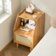 床头柜小型超窄迷你多功能家用卧室床边柜简约现代窄边夹缝置物架