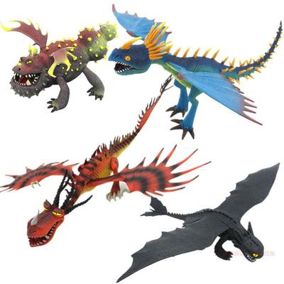 驯龙纪玩具无牙高手飞天暴葛伦科哈格芬飞夜熬光煞动漫玩具模型。