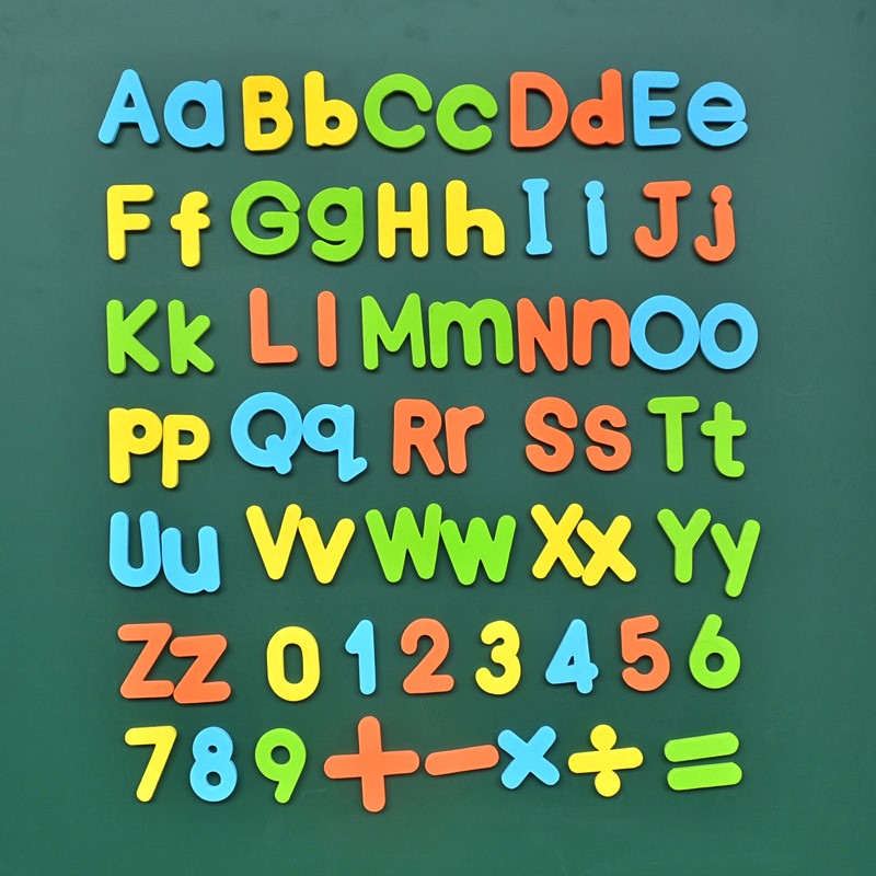 磁性英语数字字母英语磁力帖 字母贴 儿童益智数字