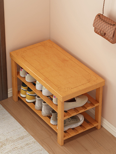 门口换鞋凳，家里可以坐在鞋柜和凳子上，一体化换鞋凳，非实木，