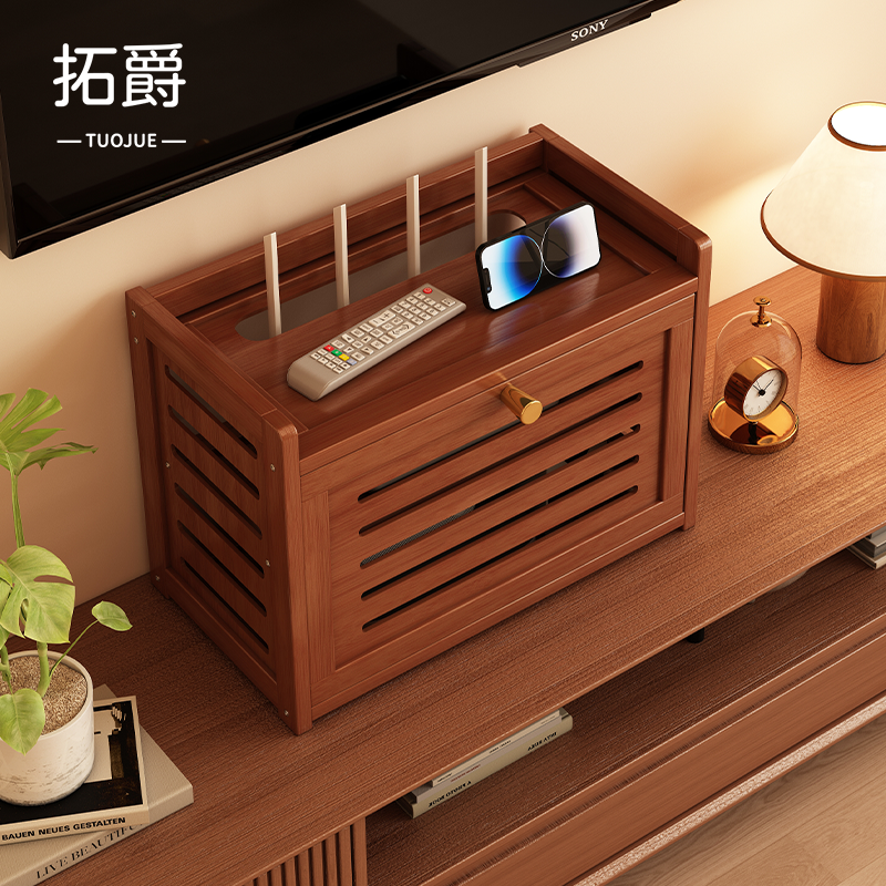 【升级加厚】wifi路由器置物架子