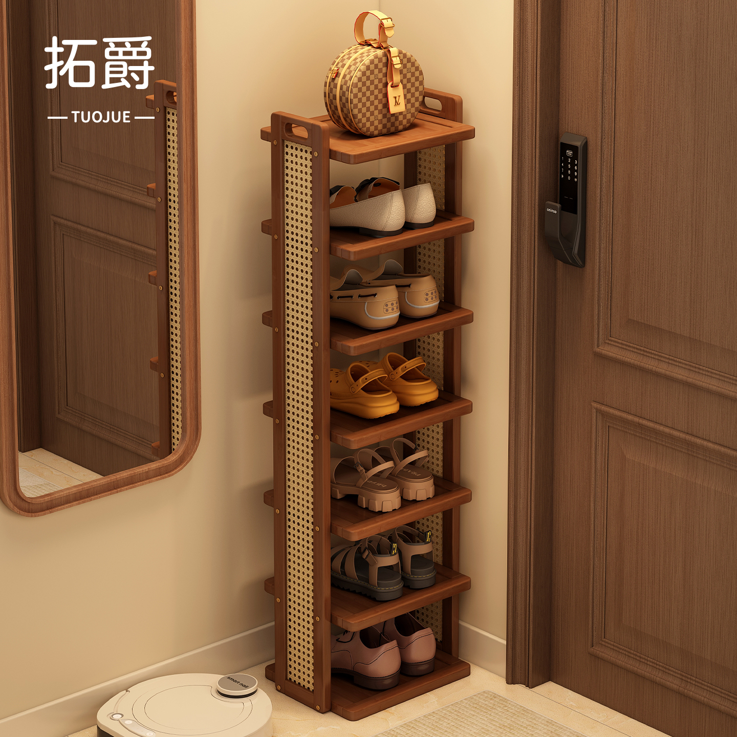 【新款上市优惠多】小窄鞋架