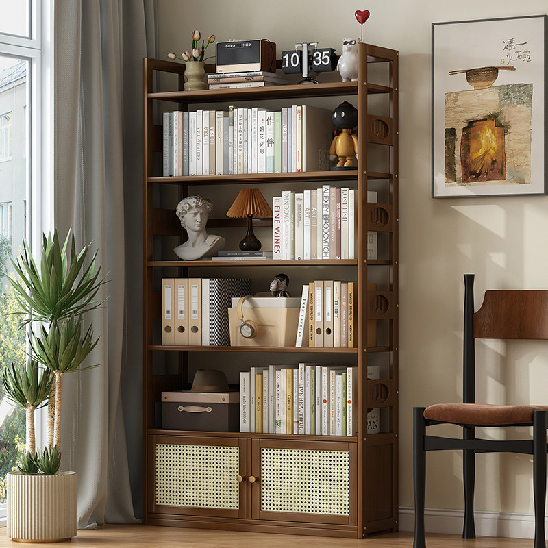 儿童书架家用多功能置物架客厅靠墙多层大容量书柜非实木储物架子,住宅家具,书架,淘宝优惠券,粉丝福利购,淘宝优惠卷