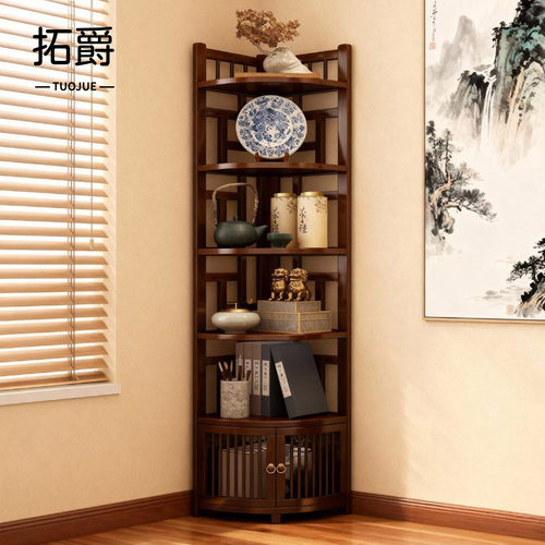 【墙角收纳神器！】转角置物架