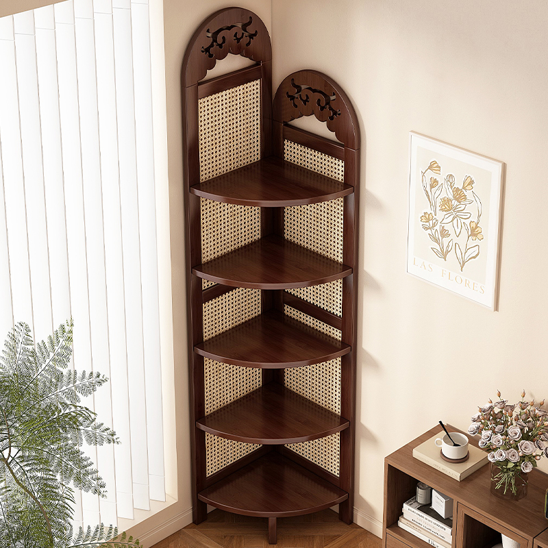 【墙角收纳神器】转角置物架