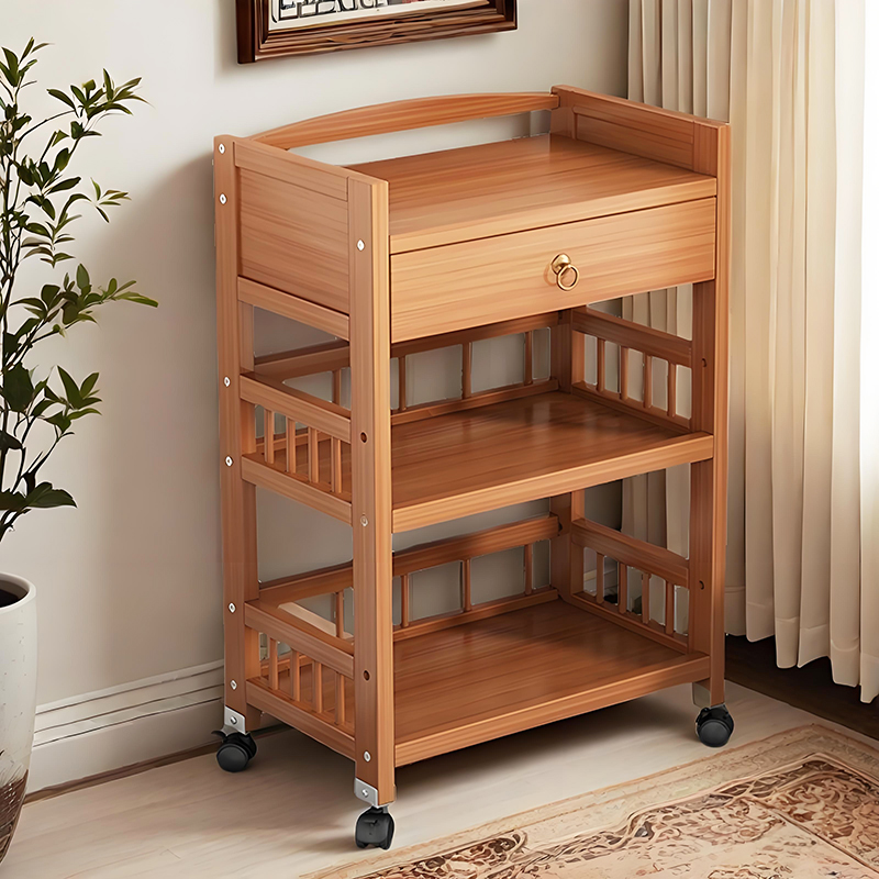 【带轮可移动】移动置物架小推车