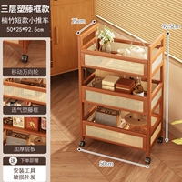 Коричневый четырёхсторонний забор в средневековом стиле 3 слоя 50см