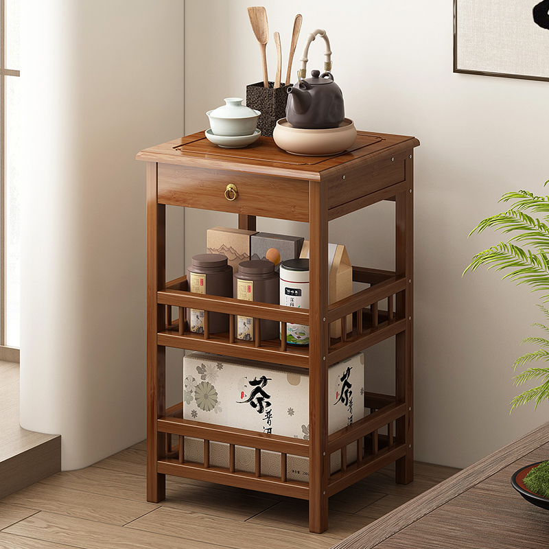 【茶室收纳好物】小型博古架茶架