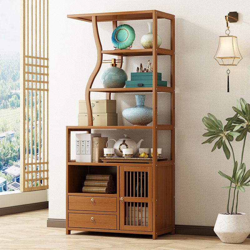 拓爵中式仿古多层博古架置物架