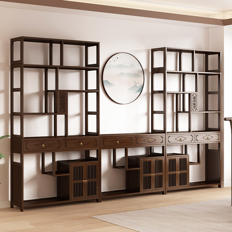 【新中式家居好物】多宝阁置物架