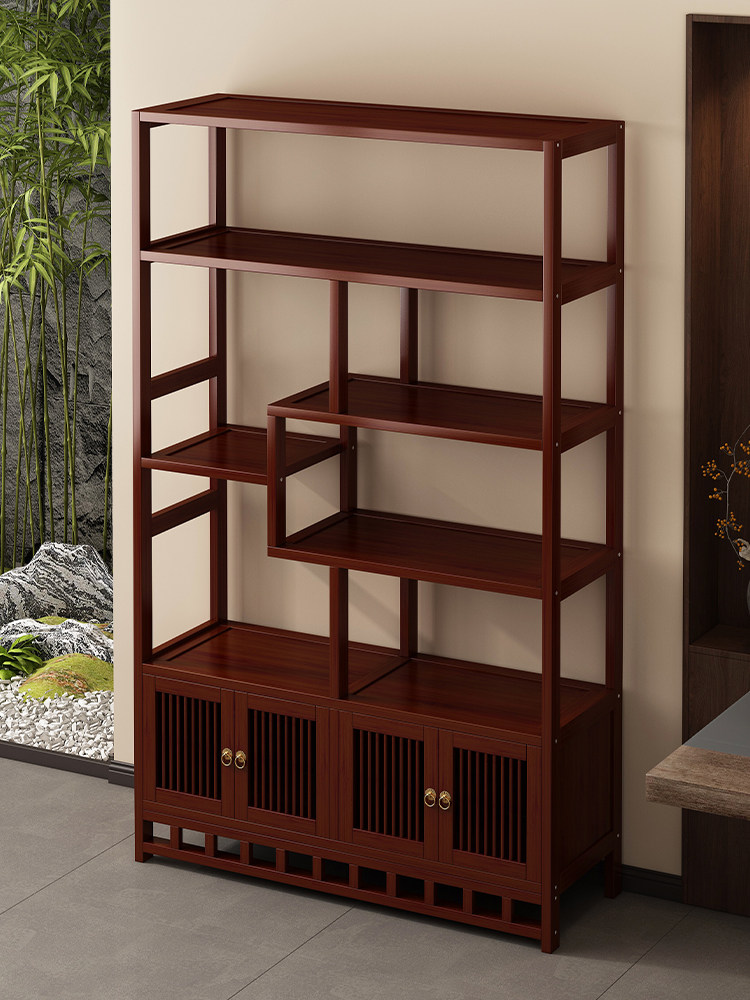 博古架新款中国茶具茶储物架非实木茶柜客厅2025新款工艺品展示架,住宅家具,多宝格/博古架,淘宝优惠券,粉丝福利购,淘宝优惠卷