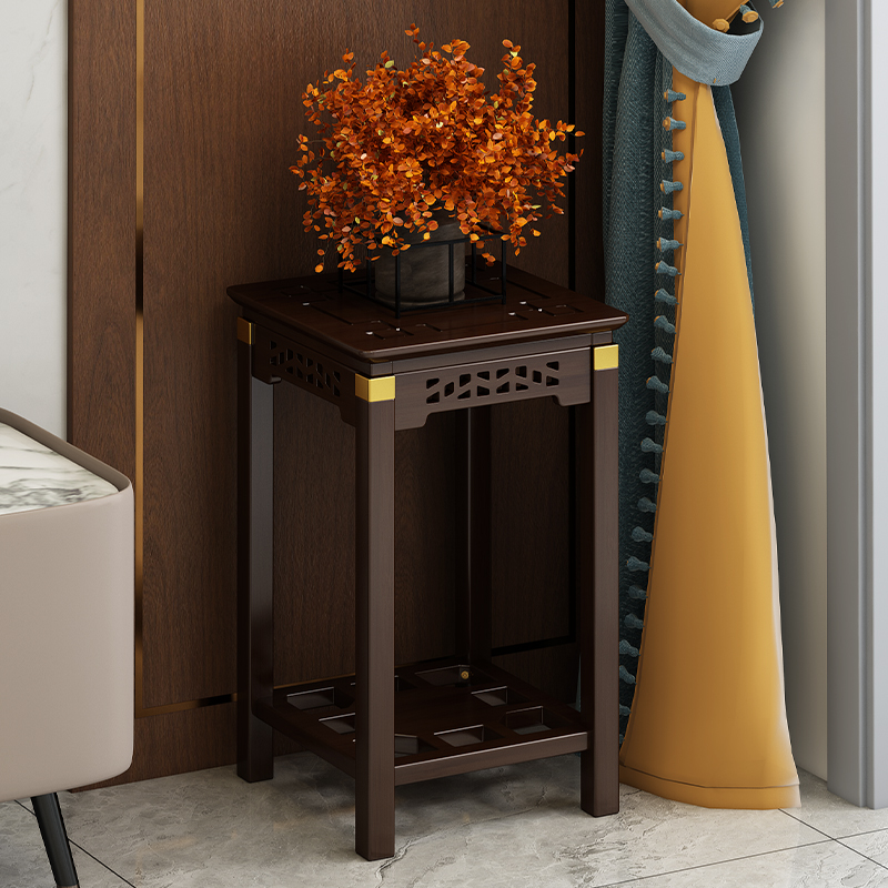 【承重100斤无压力！】中式花架