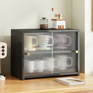 防尘杯架桌面多层非实木置物架多功能咖啡杯收纳架新款台面储物架