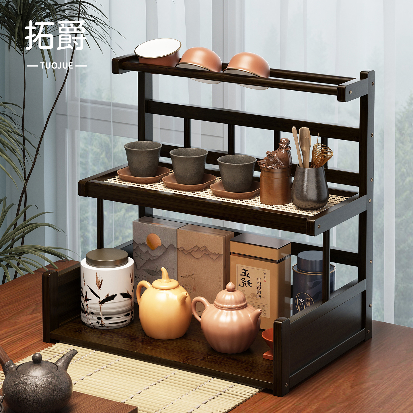 【桌面收纳神器！】杯子置物架