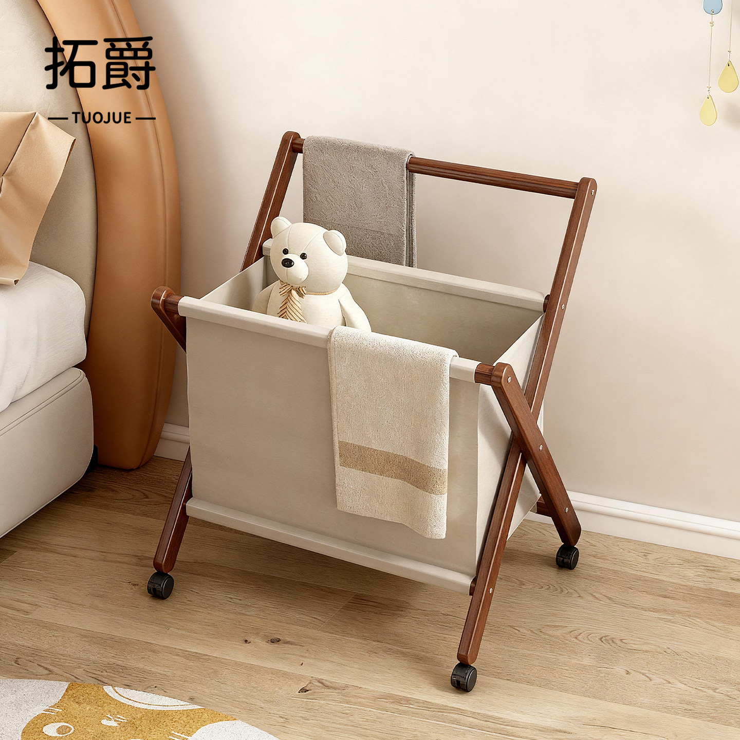 小型落地衣架家用折叠不占空间脏衣服置物架可移动衣帽架收纳神器,住宅家具,衣帽架,淘宝优惠券,粉丝福利购,淘宝优惠卷