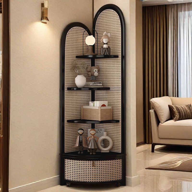 【墙角收纳神器】家用转角置物架