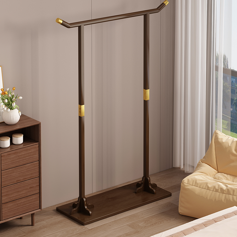 【专利牛角设计】家用落地挂衣架