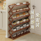 柜2025爆款 折叠鞋 简易鞋 子收纳层架免安装 出租屋 架多层家用门口鞋