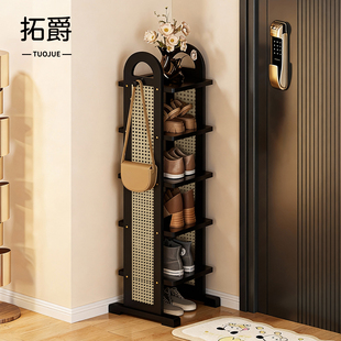 子收纳架出租屋必备好物2026新款 入户小窄鞋 架门口不占地方新型鞋