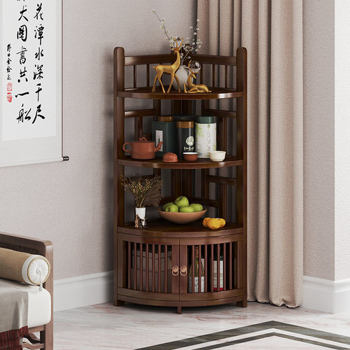 角柜落地三角形置物架