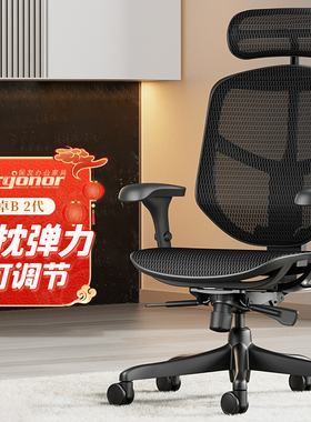 保友Ergonor金卓b 2代电脑椅人体工学椅家用舒适电竞办公座椅子