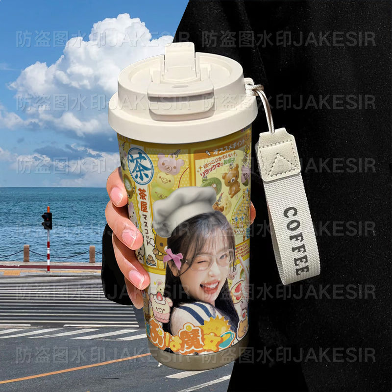虞书欣可爱创意保温杯不锈钢学生