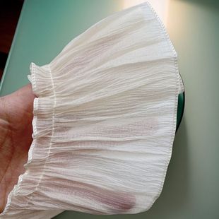 窗帘短了加长神器窗帘花边辅助料木耳边荷叶边白色黑色百褶褶皱装