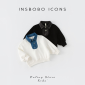 女童卫衣儿童衣服女孩上衣男宝春装 童装 穿搭 新款 男童卫衣2026春季