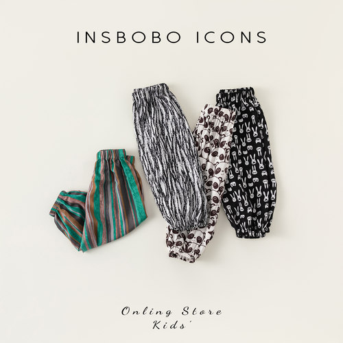 INSbobo灯笼裤子夏装2026新款