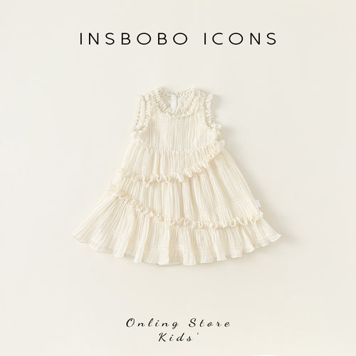 insbobo女童连衣裙夏装公主裙