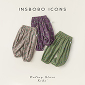 子女宝春秋长裤 灯笼裤 2026新款 春装 潮INSbobo 小女孩休闲裤 女童裤