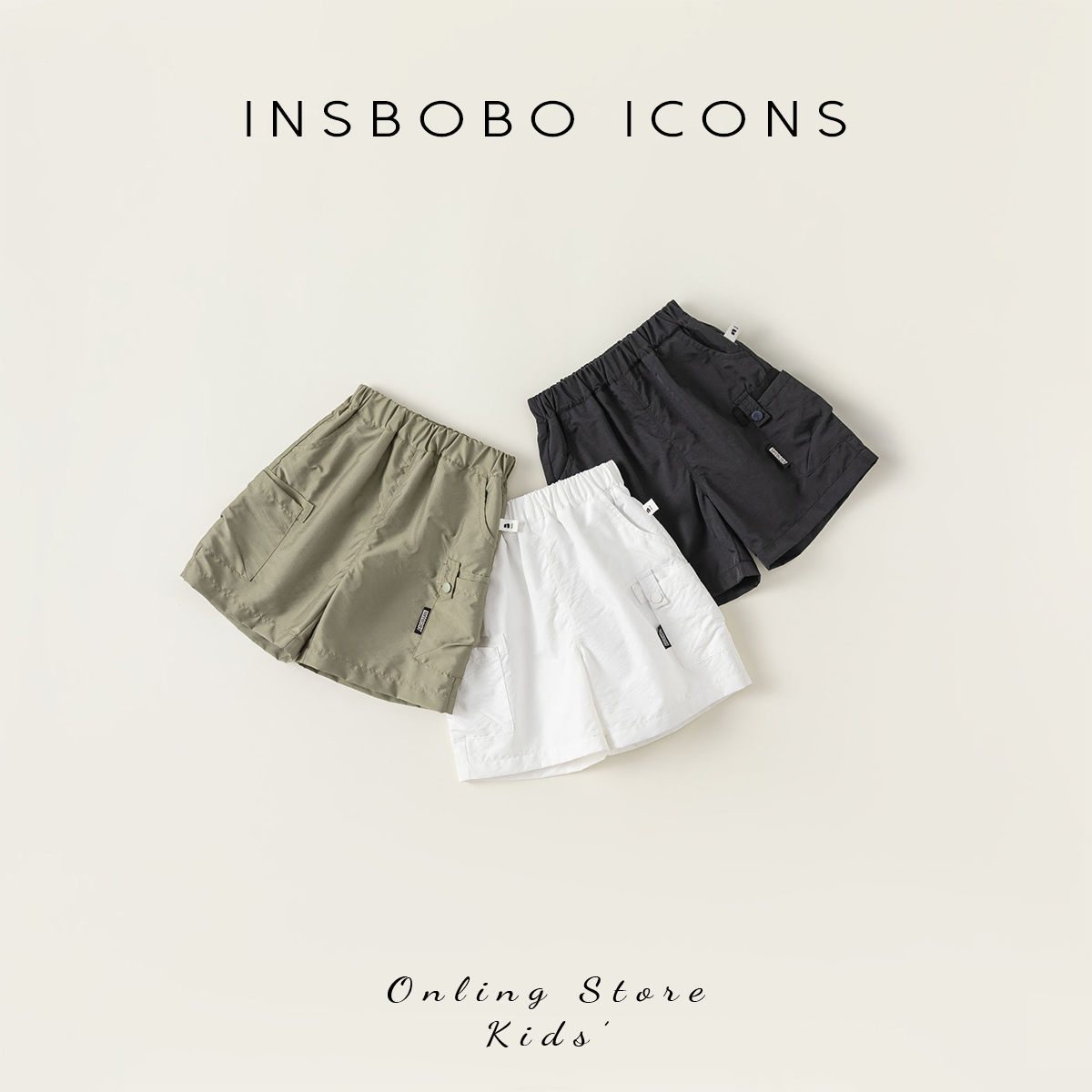 男童短裤男宝宝裤子薄款儿童夏装